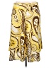 Talbots Paisley Yellow Casual Skirt Size 16 - photo 1
