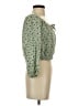 Marine Layer Green 3/4 Sleeve Blouse Size S - photo 4
