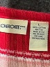 Cherokee 100% Cotton Stripes Red Pullover Sweater Size L - photo 7