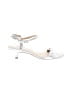 Jildor Metallic Silver Sandals Size 11 - photo 1