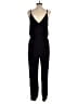 Shilla 100% Polyester Solid Black Jumpsuit Size XS - photo 2