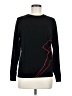 Madeleine Thompson x Aqua Graphic Black Pullover Sweater Size M - photo 1