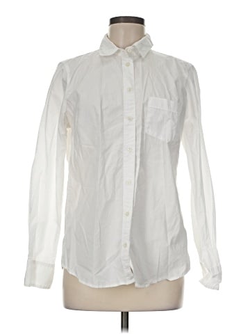J.Crew Factory Store Long Sleeve Button-Down Shirt (view 1)