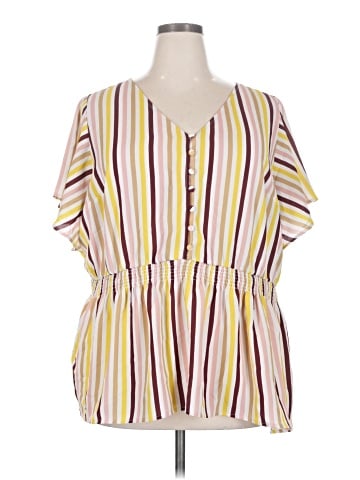 Lane Bryant Short Sleeve Blouse (view 1)