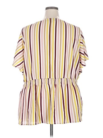 Lane Bryant Short Sleeve Blouse (view 2)