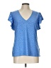 MICHAEL Michael Kors Blue Short Sleeve Top Size L - photo 1