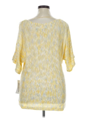 NY Collection Short Sleeve Blouse (view 2)
