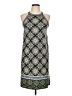 Max Studio Paisley Blue Casual Dress Size L - photo 1