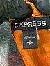 Express 100% Polyester Orange Sleeveless Blouse Size S - photo 8