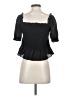 Cotton Candy LA Black 3/4 Sleeve Blouse Size S - photo 2