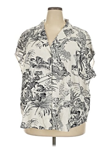 T Tahari Short Sleeve Blouse (view 1)