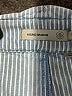 Vero Moda 100% Cotton Stripes Blue Shorts Size L - photo 3