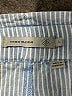 Vero Moda 100% Cotton Stripes Blue Shorts Size L - photo 4
