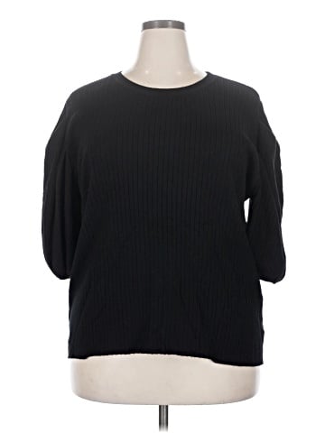 City Chic 3/4 Sleeve T-Shirt (view 1)