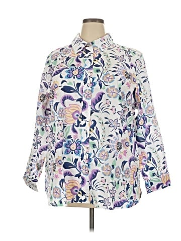 Talbots 3/4 Sleeve Blouse (view 1)