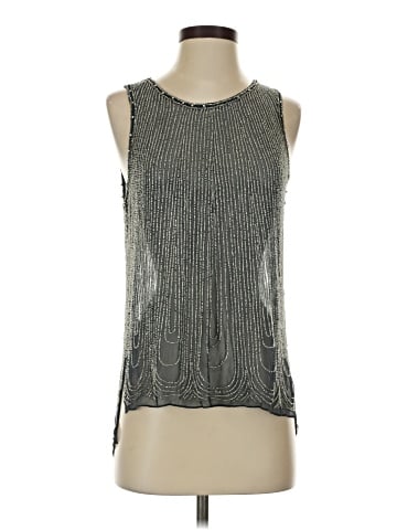 Parker Sleeveless Silk Top (view 1)
