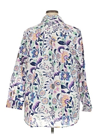Talbots 3/4 Sleeve Blouse (view 2)
