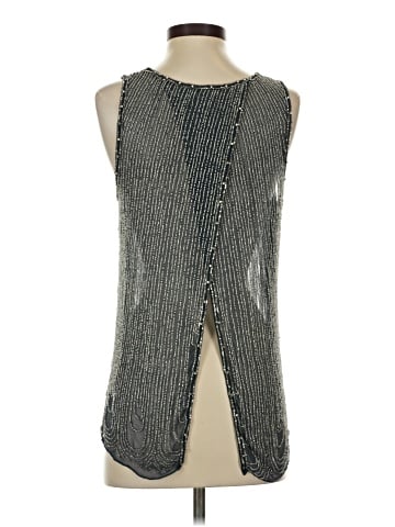 Parker Sleeveless Silk Top (view 2)