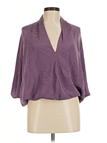 Ramy Brook 3/4 Sleeve Silk Top (view 1)