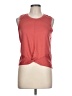 Zobha Red Sleeveless T-Shirt Size L - photo 1