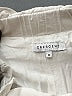 Crescent Solid Ivory White Shorts Size M - photo 3
