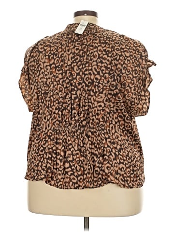 By Anthropologie Short Sleeve Blouse (view 2)