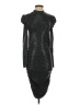 BCBGeneration Metallic Black Cocktail Dress Size S - photo 1