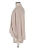 Trouve 100% Polyester Tan Long Sleeve Blouse Size M - photo 5