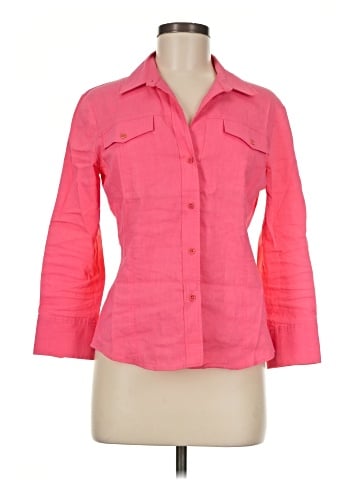 Theory 3/4 Sleeve Button-Down Shirt (view 1)