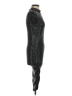 BCBGeneration Metallic Black Cocktail Dress Size S - photo 4