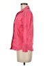 Theory Pink 3/4 Sleeve Button-Down Shirt Size M - photo 5