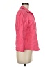 Theory Pink 3/4 Sleeve Button-Down Shirt Size M - photo 4