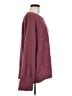 Unbranded 100% Polyester Solid Burgundy Pullover Sweater Size M - photo 4