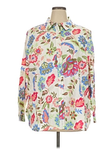 Talbots 3/4 Sleeve Blouse (view 1)