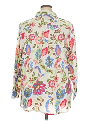 Talbots 3/4 Sleeve Blouse (view 2)
