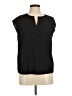 Ivanka Trump 100% Polyester Black Short Sleeve Blouse Size M (estimated) - photo 1