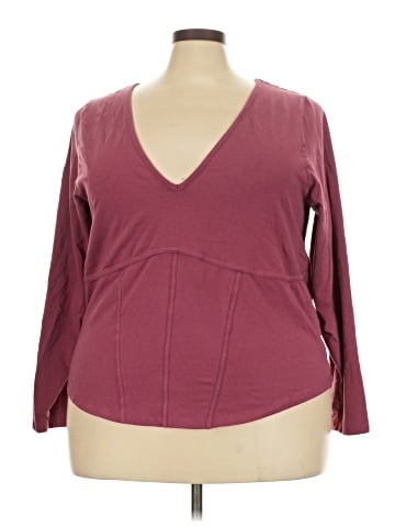 Torrid 3/4 Sleeve T-Shirt (view 1)