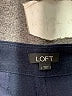 Ann Taylor LOFT Solid Blue Casual Pants Size L - photo 7