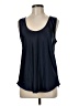 Gap 100% Polyester Blue Sleeveless Top Size M (tall) - photo 1