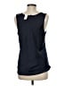 Gap 100% Polyester Blue Sleeveless Top Size M (tall) - photo 2