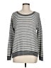 Victoria's Secret Stripes Gray Pullover Sweater Size M - photo 1