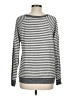 Victoria's Secret Stripes Gray Pullover Sweater Size M - photo 2