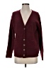 Lucky Brand Burgundy Cardigan Size XS - photo 1