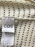 Cos 100% Cotton Ivory Short Sleeve Top Size XS - photo 7