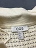 Cos 100% Cotton Ivory Short Sleeve Top Size XS - photo 8