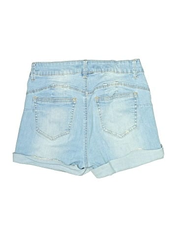 Wax Jean Denim Shorts (view 2)