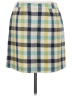 Boden 100% Wool Plaid Teal Wool Skirt Size 8 (petite) - photo 2