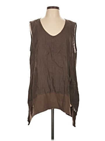 Flax Sleeveless Blouse (view 1)