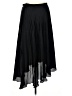 Zara Solid Black Formal Skirt Size L - photo 1