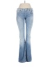 True Religion Hearts Blue Jeans Size 26 waist - photo 1